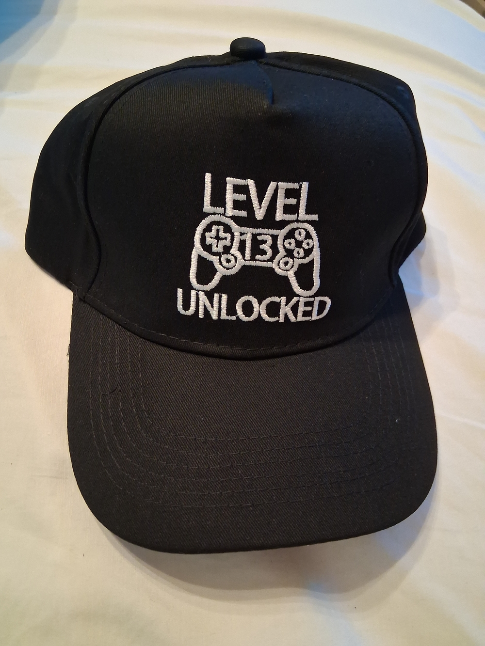 Level 13 Unlocked Black Baseball cap (A-44)